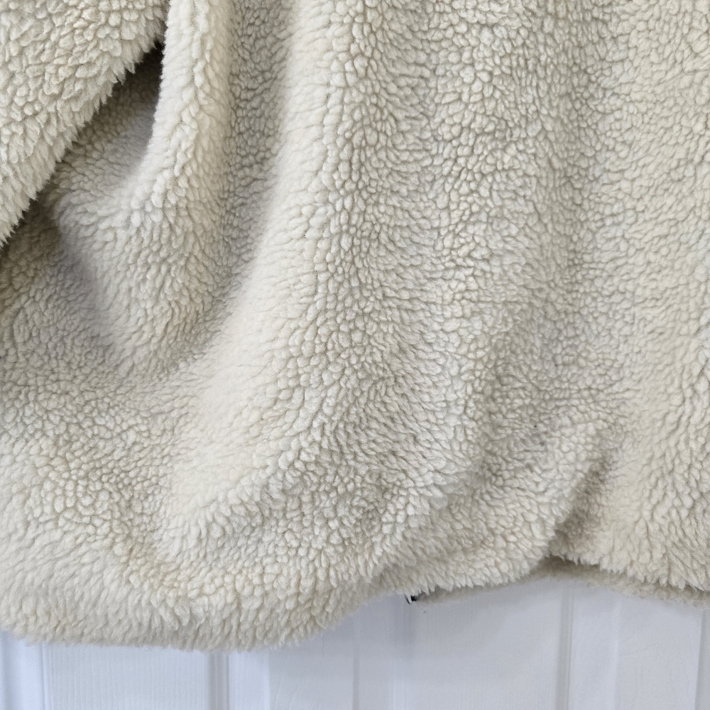 Topshop Teddy Cream Sherpa Jacket - Picture 6 of 8